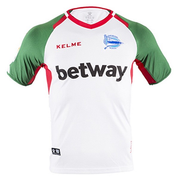 Camiseta Alavés Replica Tercera Ropa 2018/19 Blanco